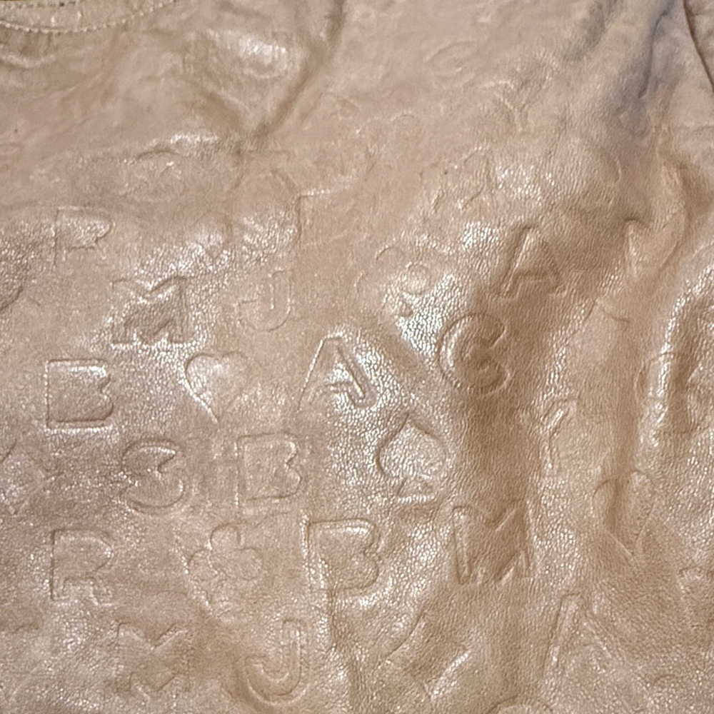 Designer Tan Leather Tote Bag - Picture 7 of 7